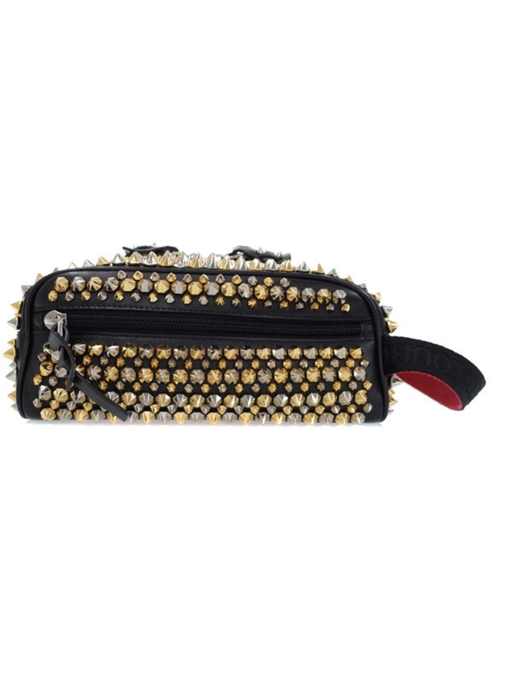 Christian Louboutin Blaster Studded Clutch Bag